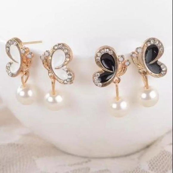 NEW!💙💎🦋BLACK🖤💛BUTTERFLIES!🦋💎💙SO BEAUTIFUL! - Picture 5 of 8